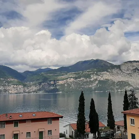 Lägenhet Bmp Deluxe 1 Jacuzzi Riscaldata Privata Vista Di Garda Brenzone sul Garda
